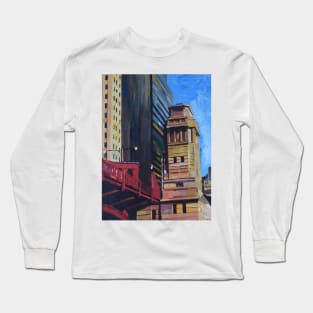 Chicago City, USA Long Sleeve T-Shirt